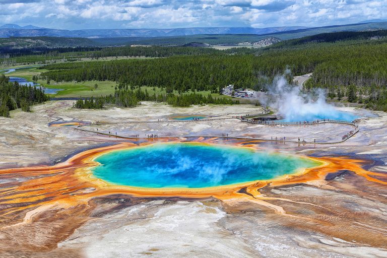 Yellowstone hot springs